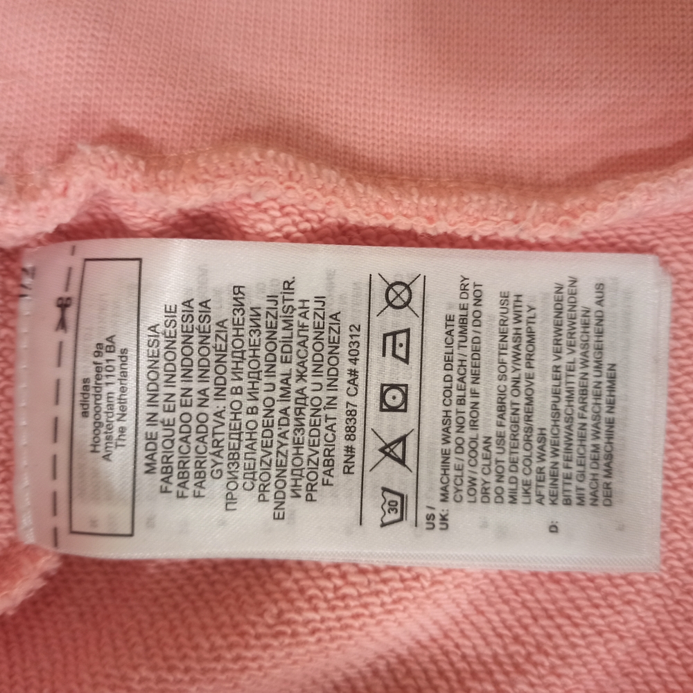 Adidas Pink and White Sweatshirt - Picture 8 of 16